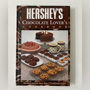 Hershey’s Chocolate Lover's hardcover Cookbook vintage
